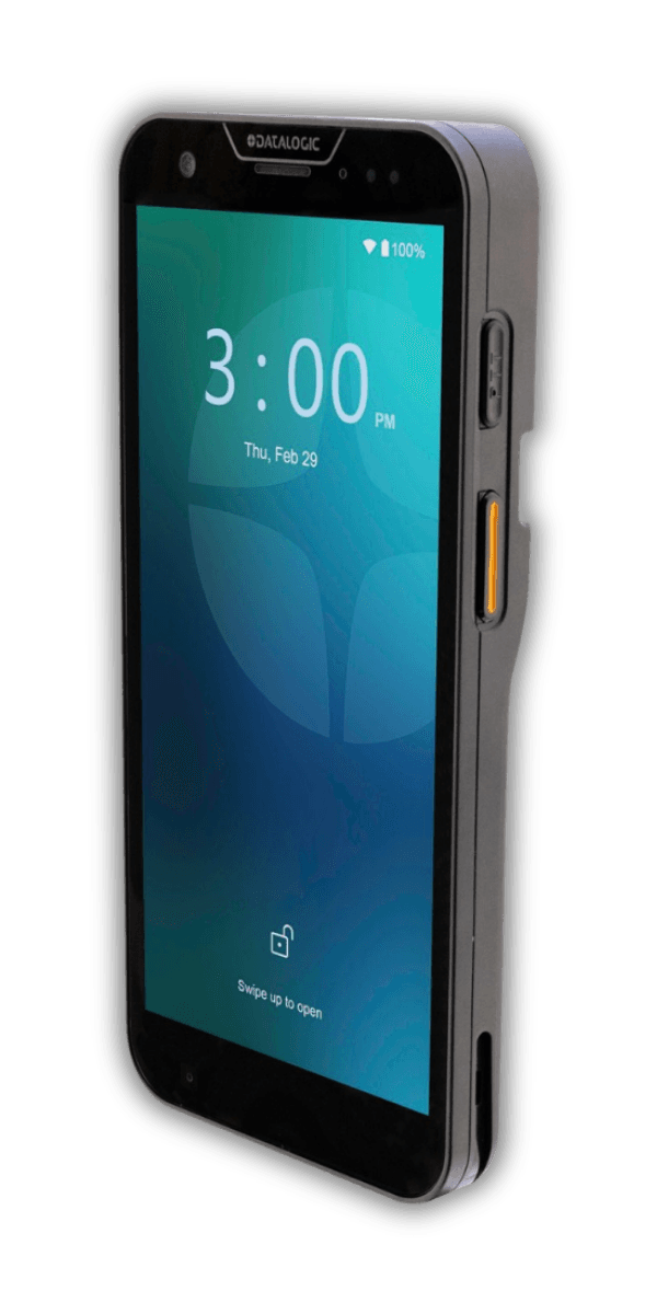 Datalogic Memor 30 — widok z tyłu, obudowa rugged IP68 z kamerą 13 MP