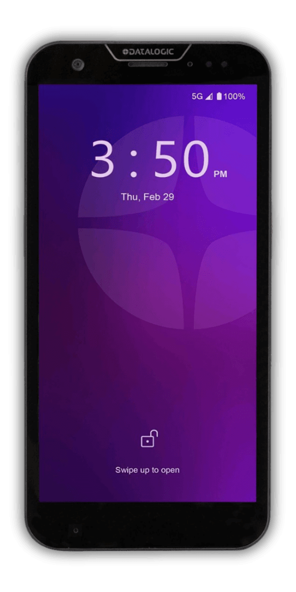 Datalogic Memor 35 — widok z przodu, ekran 6 cali FHD+ z Gorilla Glass 5 i skaner Halogen