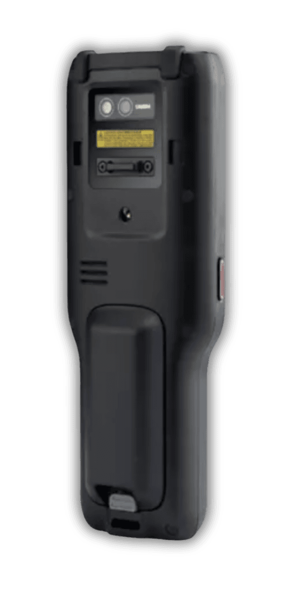 Honeywell CK62 — widok z boku, profil terminala z klawiaturą fizyczną i ekranem 4 cali