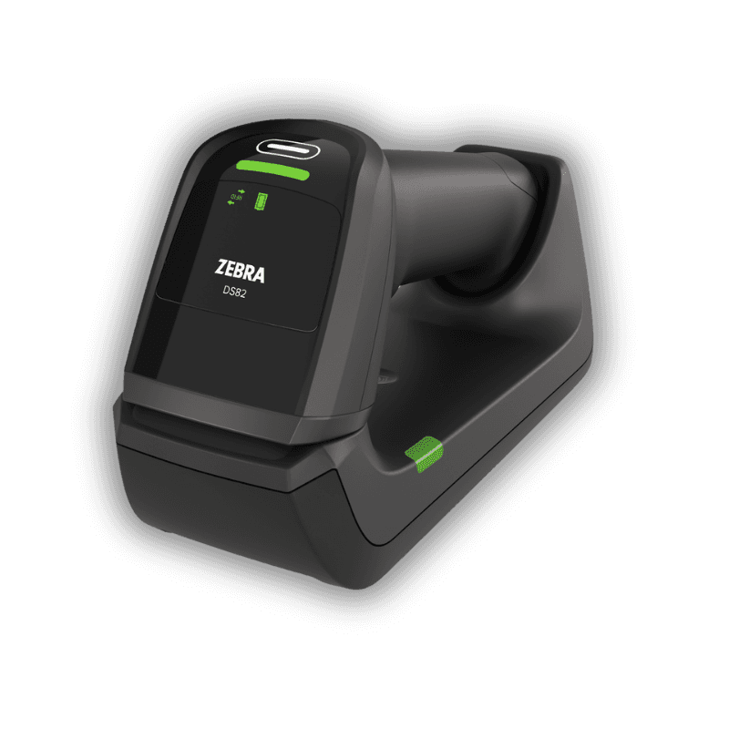 Baza standardowa Zebra CR8288-SC do skanera DS8288 — czarna, kompaktowa z ładowaniem indukcyjnym