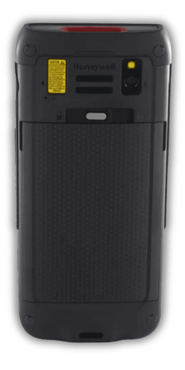 Honeywell CT47 — widok pod kątem, smukła obudowa IP65+IP68 z bootem ochronnym