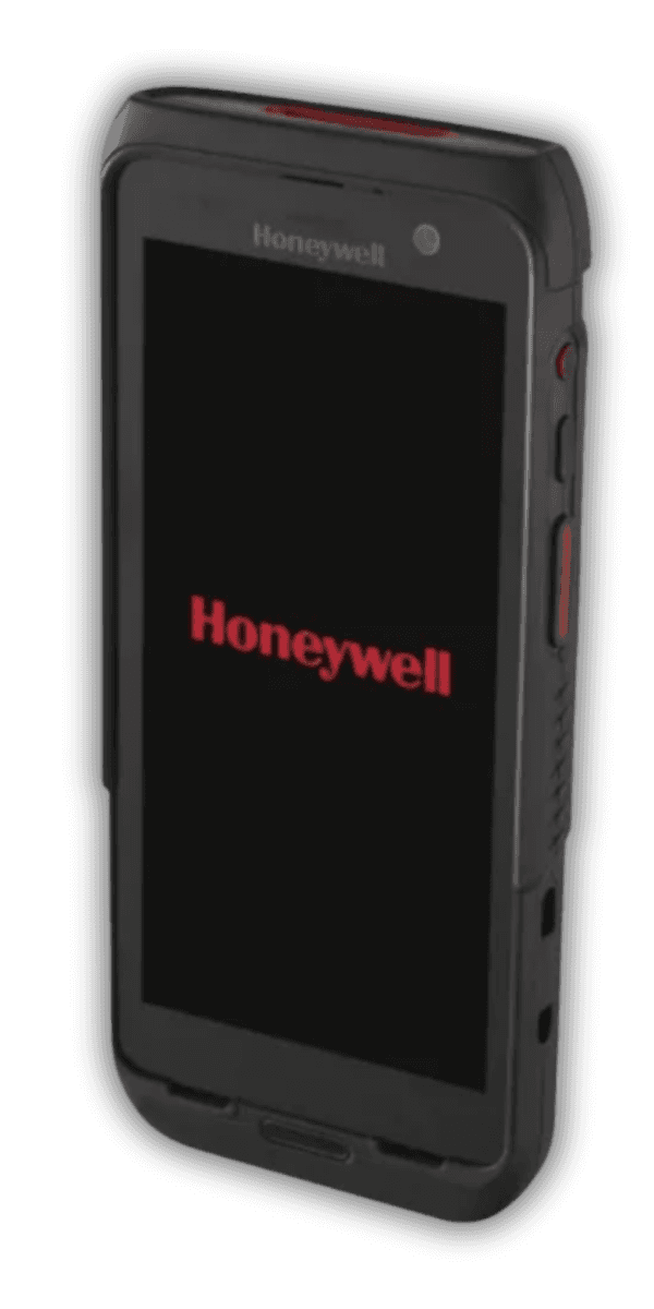 Honeywell CT47 — widok z boku, profil 15,2 mm z baterią standardową