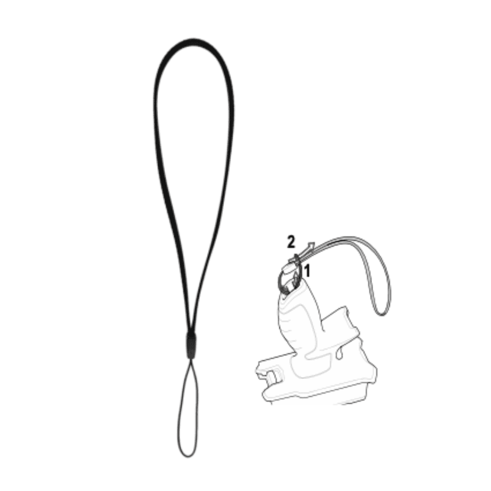 Smycz do uchwytu pistoletowego Zebra TC53 / TC58