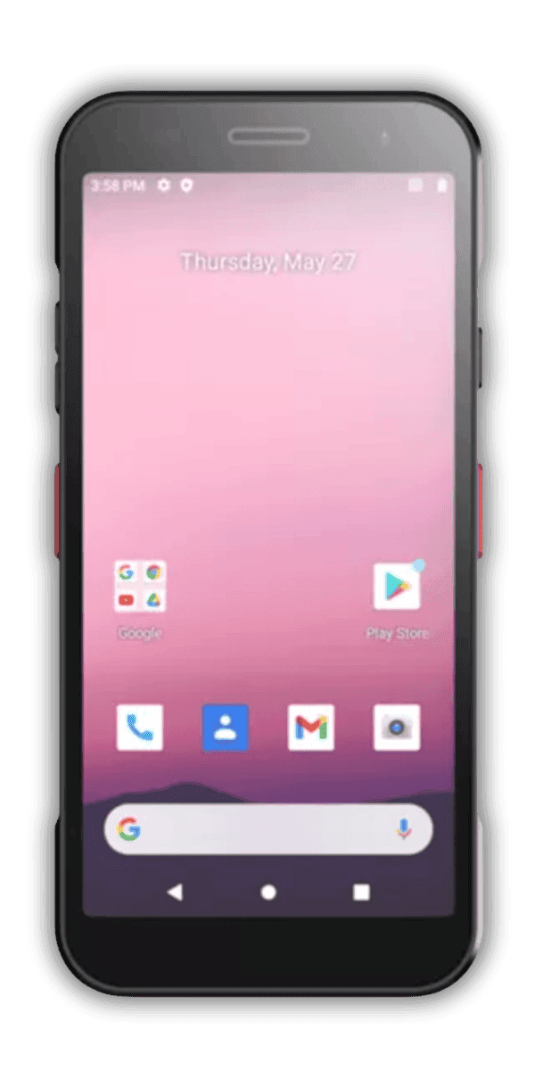 Honeywell CT32 — widok z przodu, ekran 6 cali FHD z Gorilla Glass 5