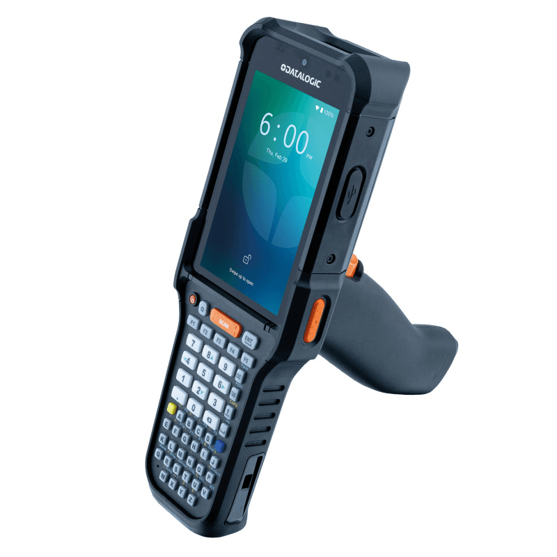 Datalogic Falcon X60 z uchwytem pistoletowym i klawiaturą 53-klawiszową