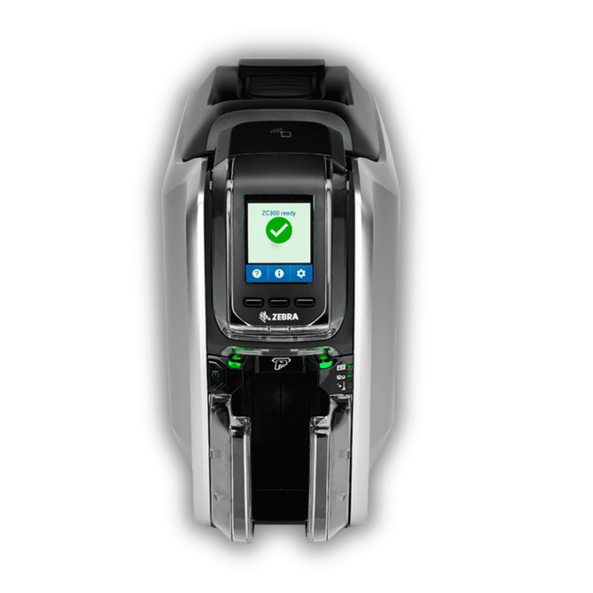 Zebra ZC300 — widok pod kątem