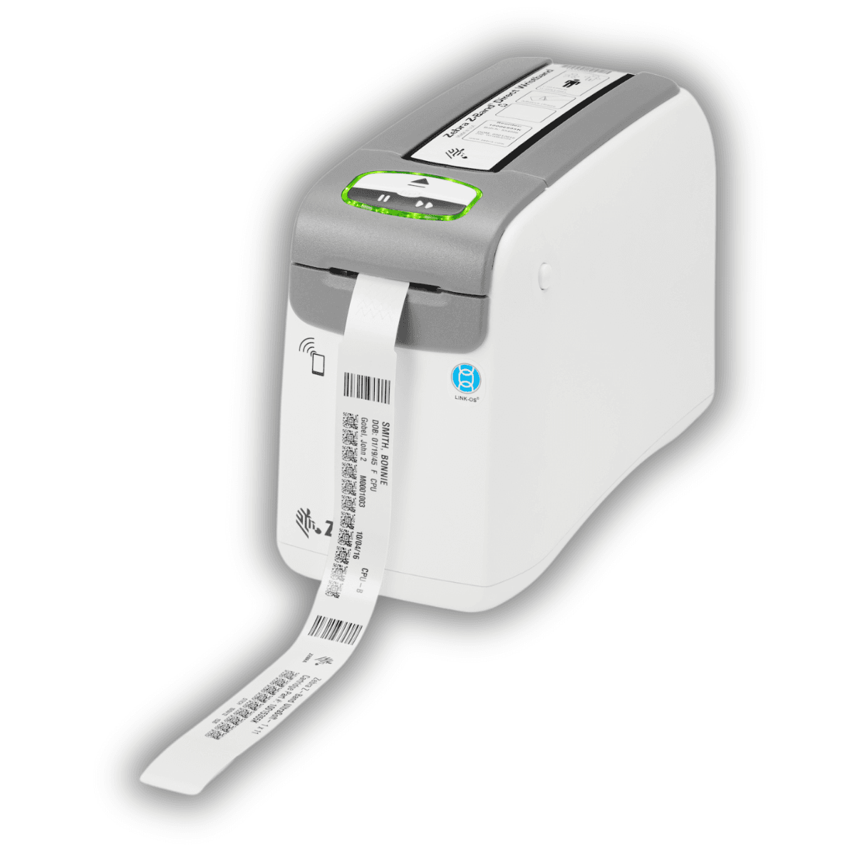 Zebra ZD510-HC — widok z tyłu