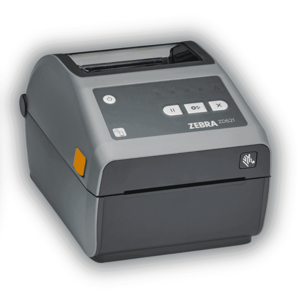 Drukarka etykiet Zebra ZD621d — widok z przodu, wersja bez wyświetlacza