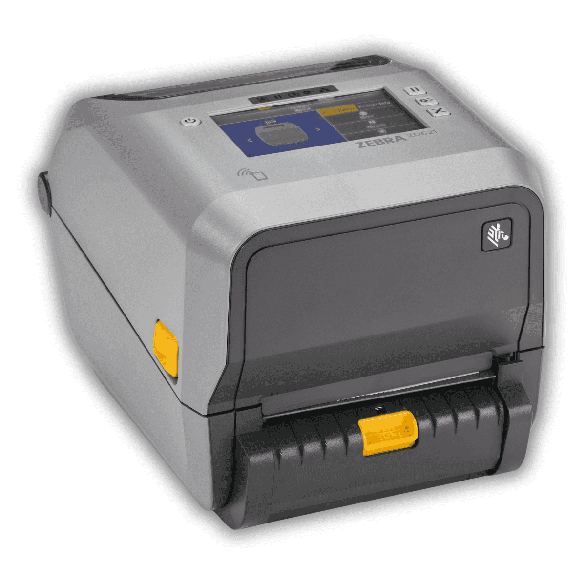 Zebra ZD621t z odklejakiem (peeler/dispenser) do automatycznego oddzielania etykiet od podłoża
