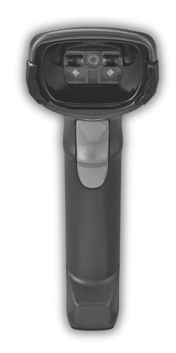 Zebra DS2278 — widok z przodu, bezprzewodowy skaner 2D Bluetooth czarny