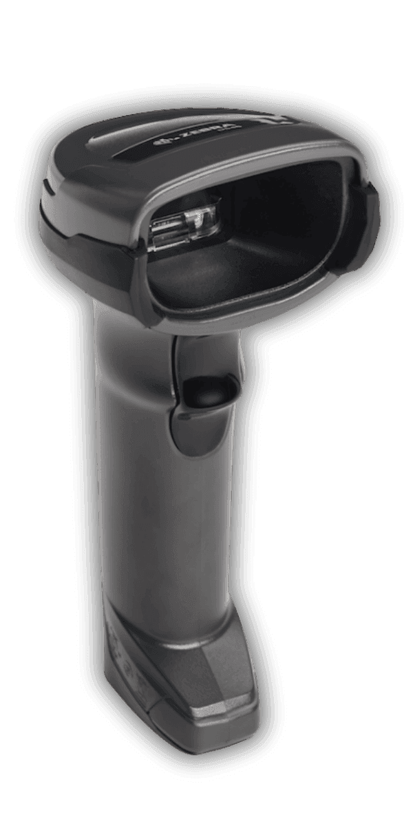 Zebra DS4678 — widok pod kątem z prawej, ergonomiczna obudowa Twilight Black
