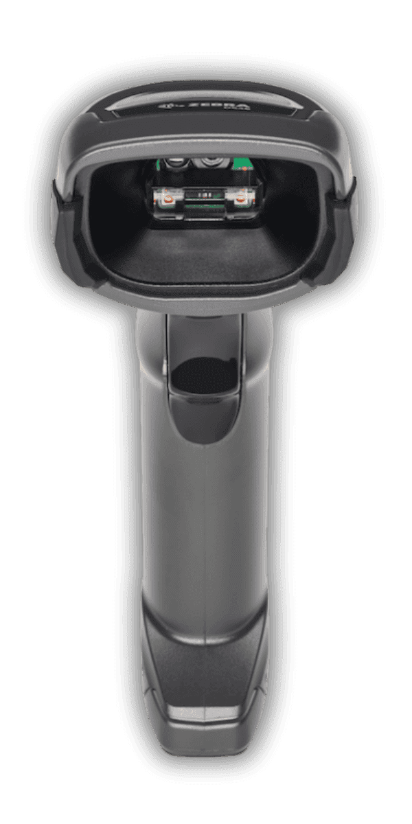 Zebra DS4678 — widok z przodu, okno skanera 2D z sensorem megapikselowym PRZM