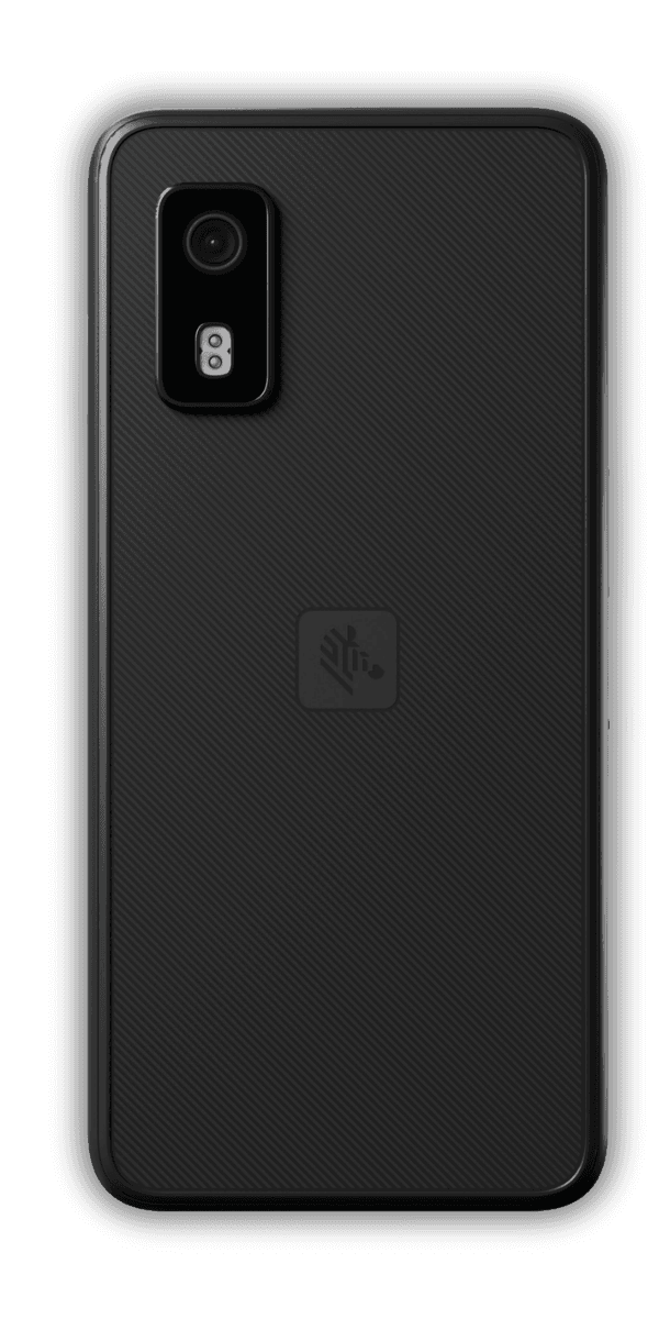 Zebra EM45 Enterprise Mobile — widok z tyłu, aparat 50 MP z OIS i logo Zebra