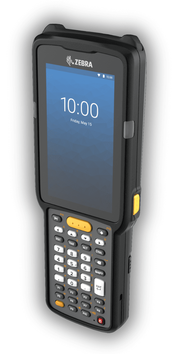 Zebra MC3300x Straight Shooter — widok z przodu