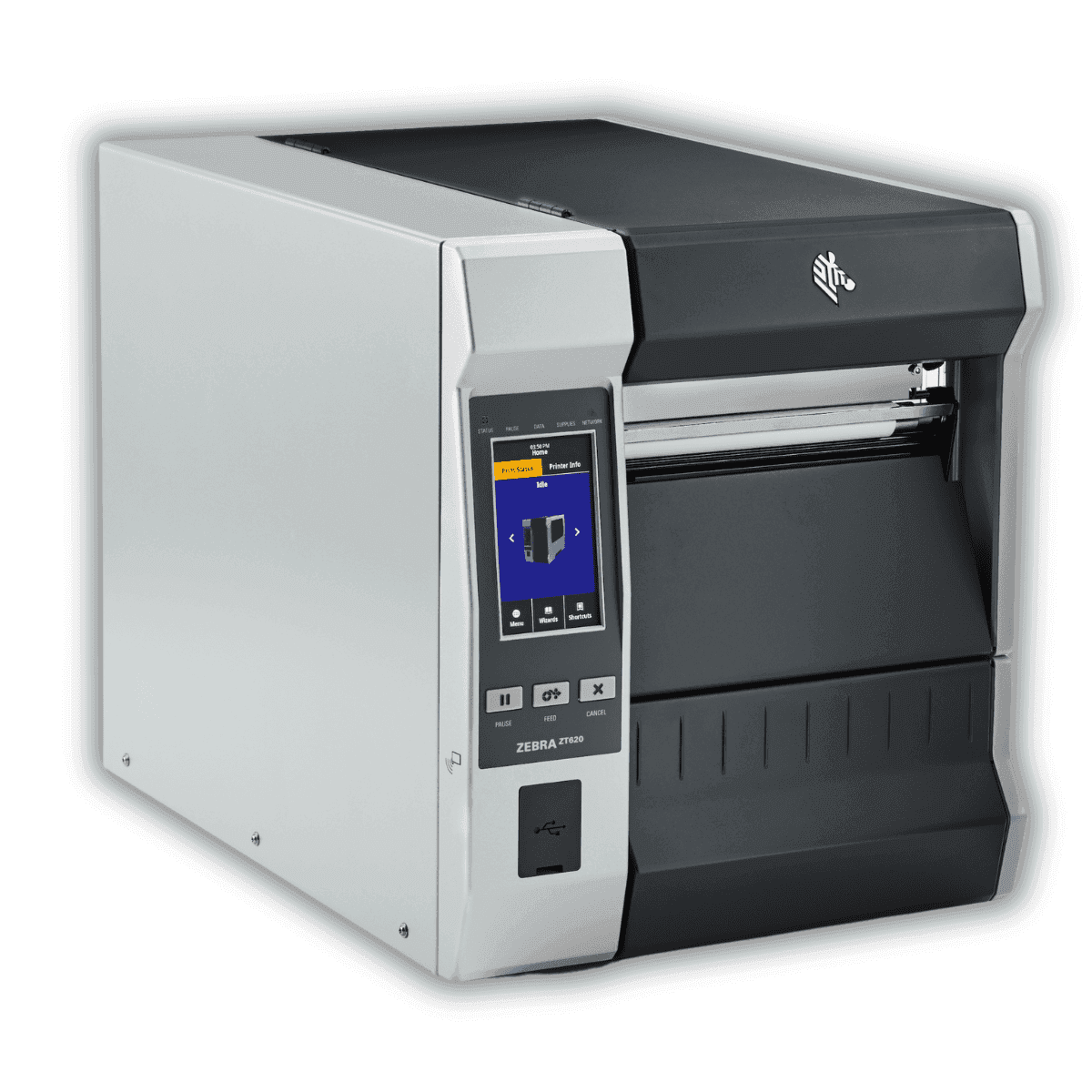 Zebra ZT620 — widok z przodu