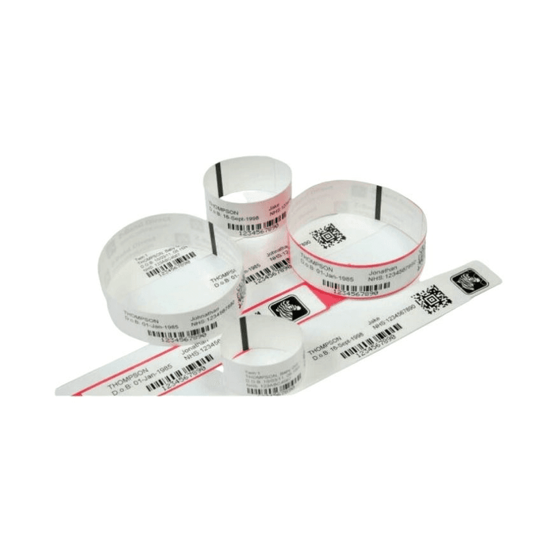 Zebra Z-Band Direct — opaski niemowlęce (25×152 mm)