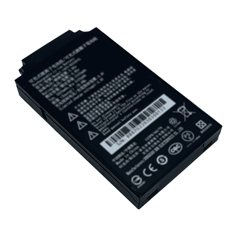 Bateria 5200 mAh Unitech 1400-900067G do HT330 — płaska bateria z etykietą znamionową i oznaczeniami