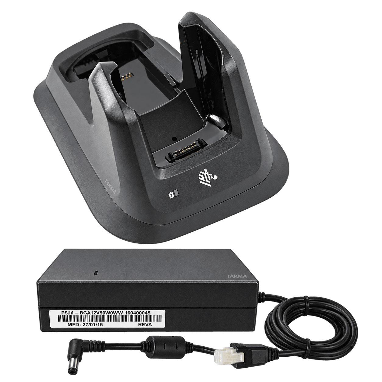 Zestaw stacji USB Zebra MC3400 / MC3450 — 1 terminal i 1 bateria — zdjęcie poglądowe akcesorium