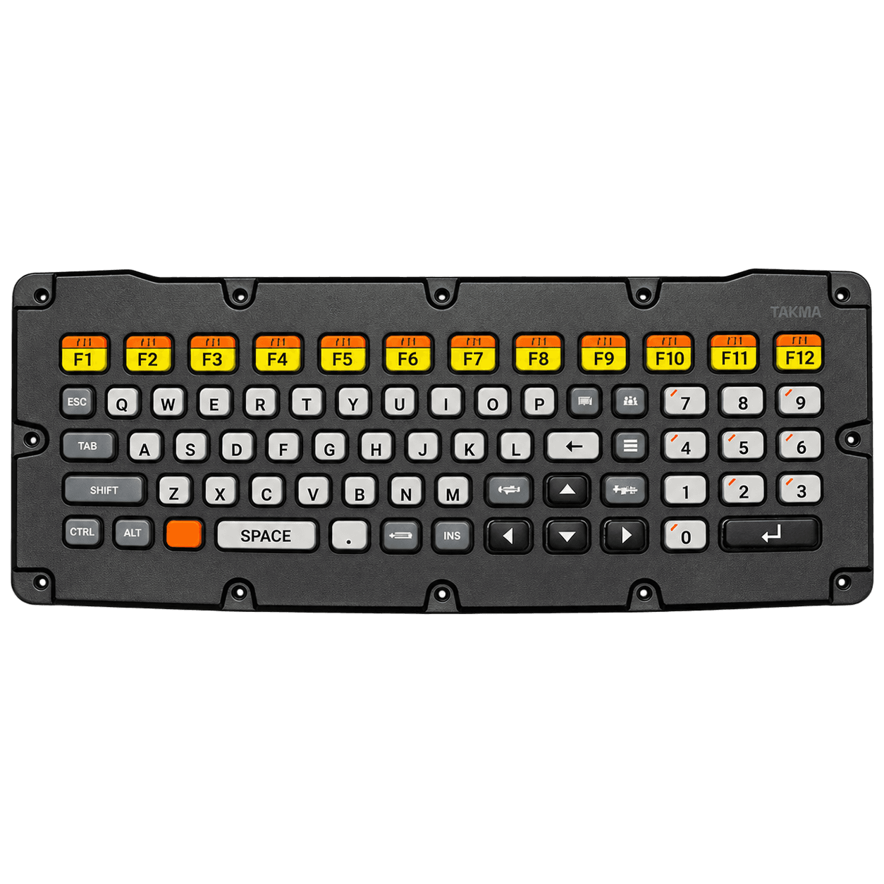 Klawiatura pojazdowa Zebra QWERTY