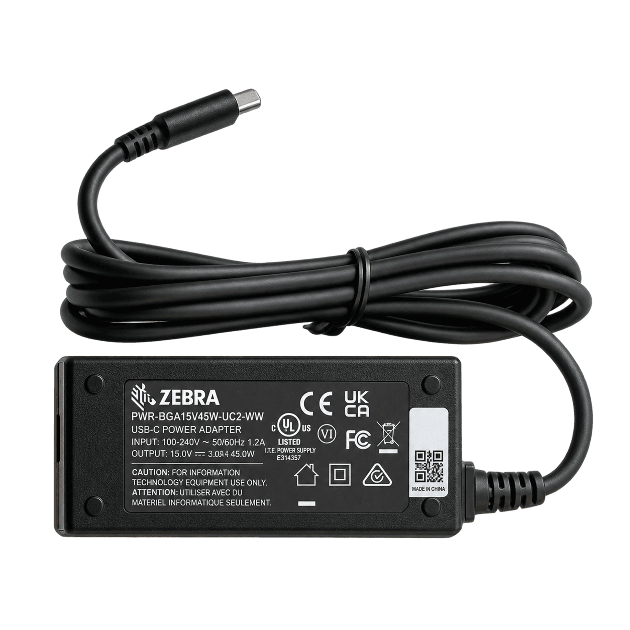 Zasilacz USB-C 45 W Zebra ET65