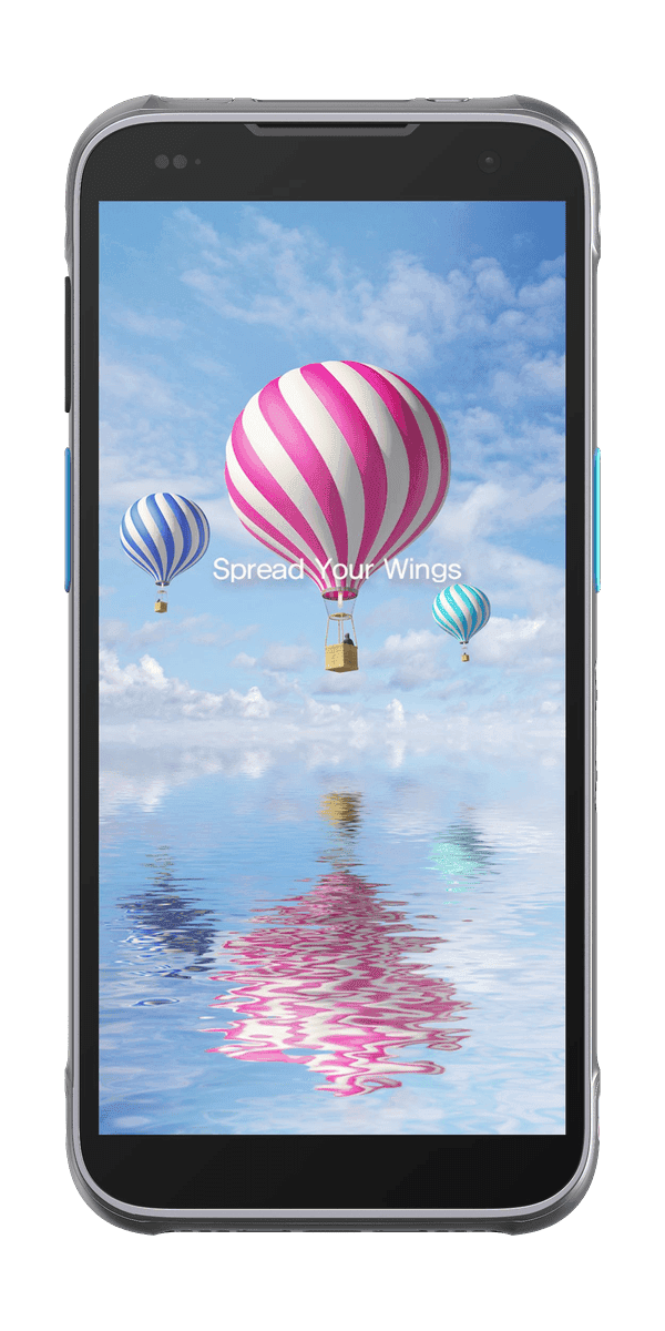 Bluebird S50 — widok z przodu, ekran 6 cali FHD+