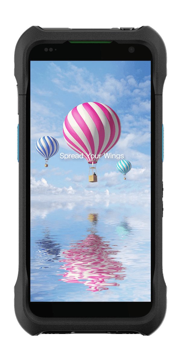 Bluebird S70 — widok z przodu, ekran 6 cali FHD+