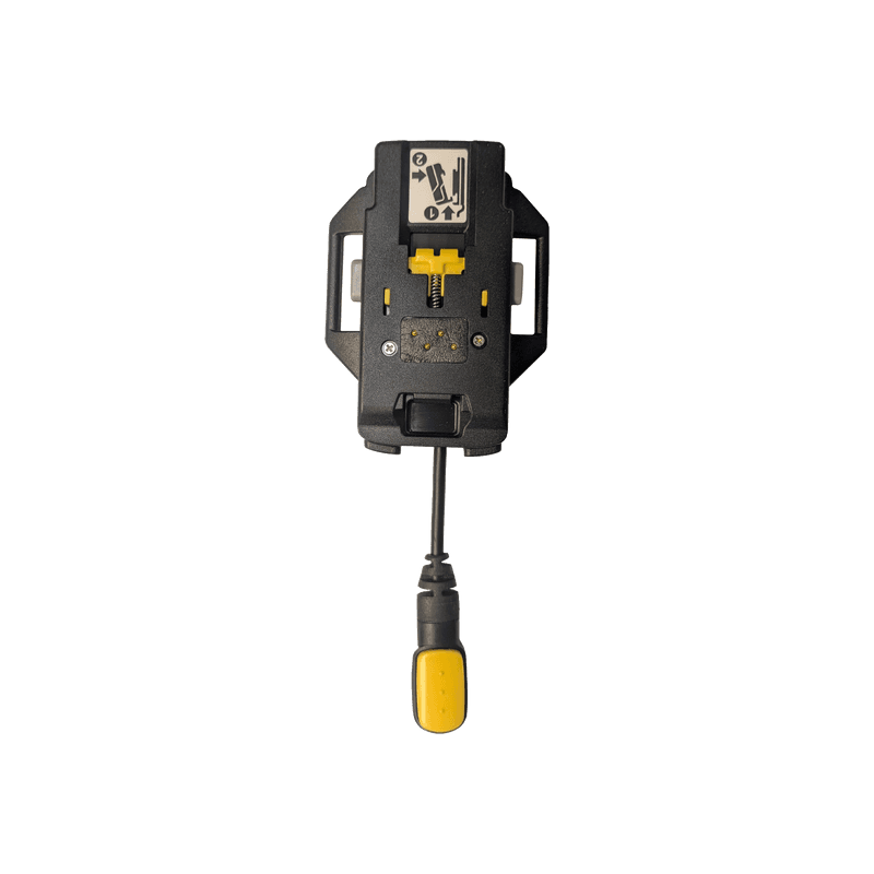 Rama Enterprise Hand Mount Zebra SG-RS5X6-HNMT-02 — gniazdo skanera ze stykami i spust na przewodzie