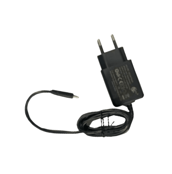 Zasilacz sieciowy M3 Mobile do terminala SL20+ — kompaktowa ladowarka z wtyczka europejska i kablem USB-C