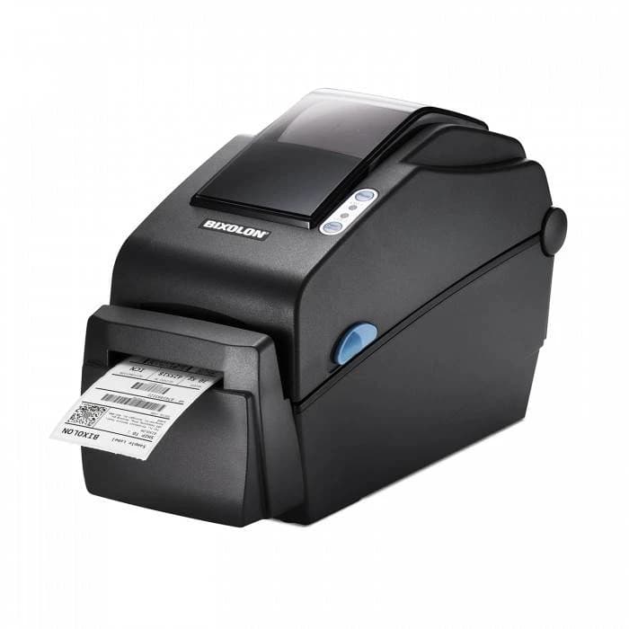 BIXOLON SLP-DX220 — drukarka, ujęcie pod kątem