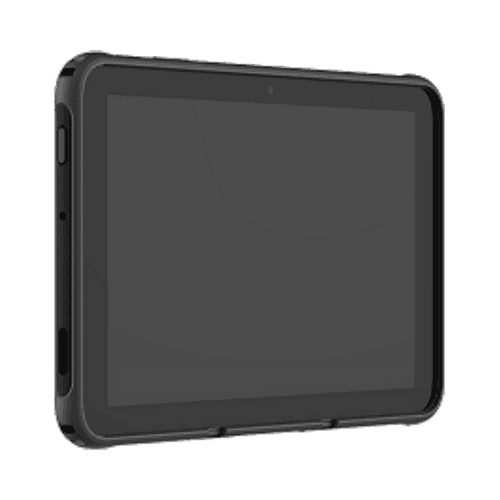 Osłona rugged boot Bluebird T30 — tablet T30 w założonej osłonie, widok z przodu