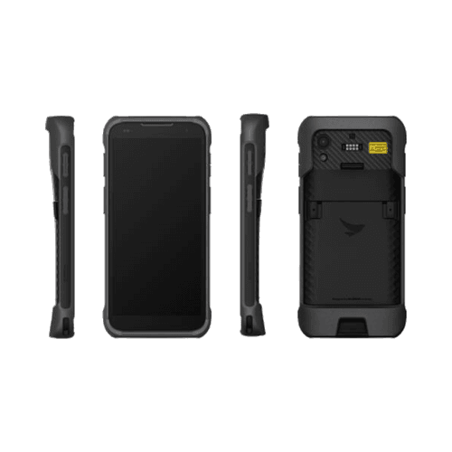 Osłona rugged boot Bluebird S20 — osłona rugged boot, widoki z czterech stron