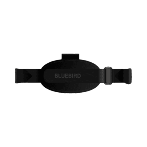 Pasek na dłoń Bluebird T30 — pasek z logo Bluebird i klamrą regulacyjną
