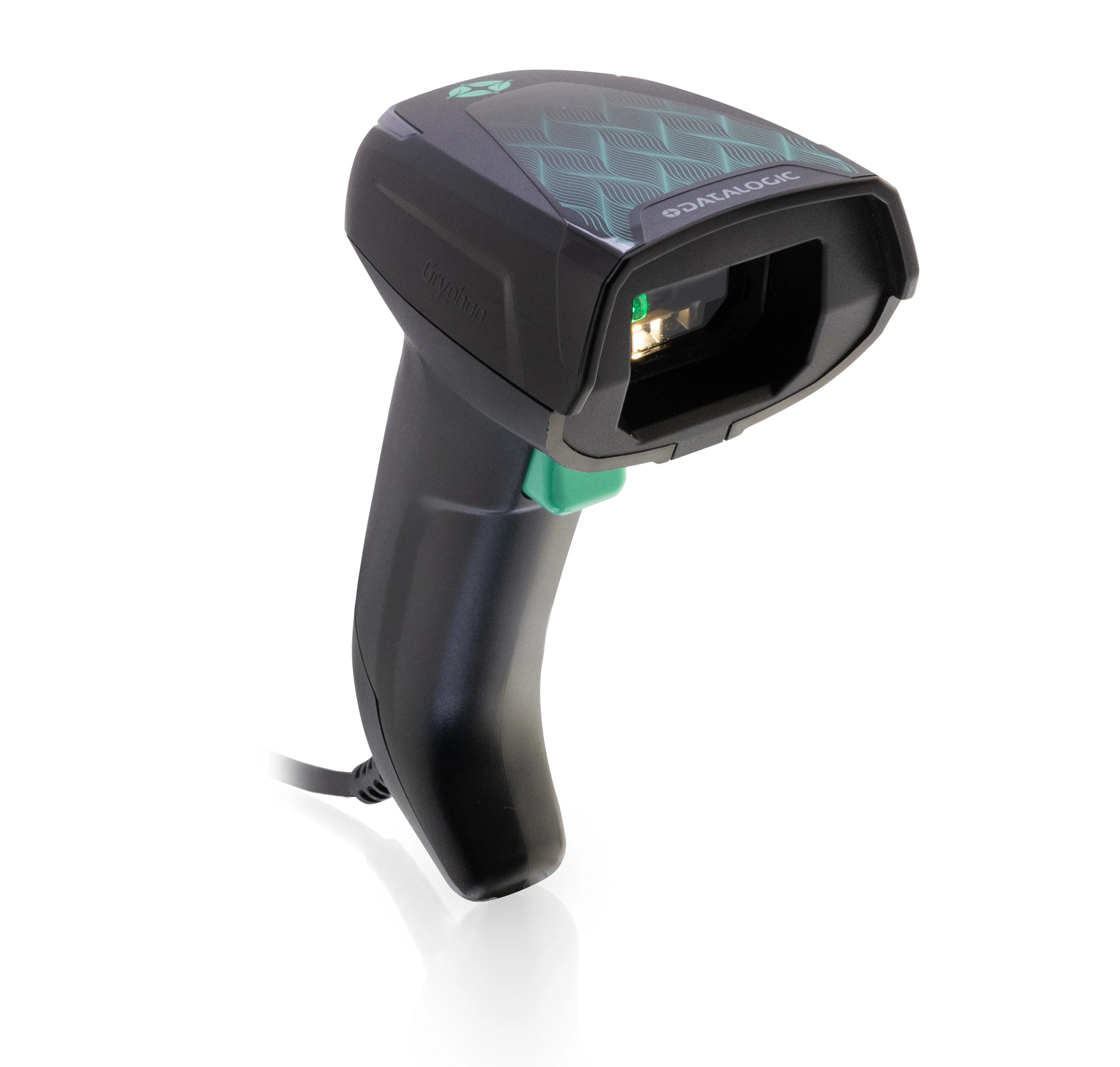 Datalogic Gryphon GD4690 — sam czytnik, pionowe ujęcie pod kątem