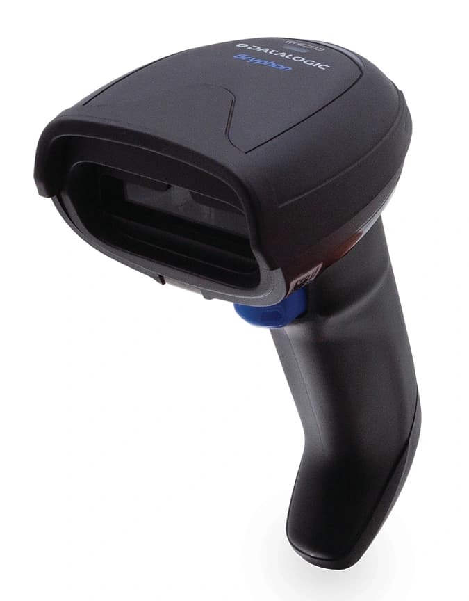 Datalogic Gryphon GM4200 — sam czytnik, ujęcie pod kątem
