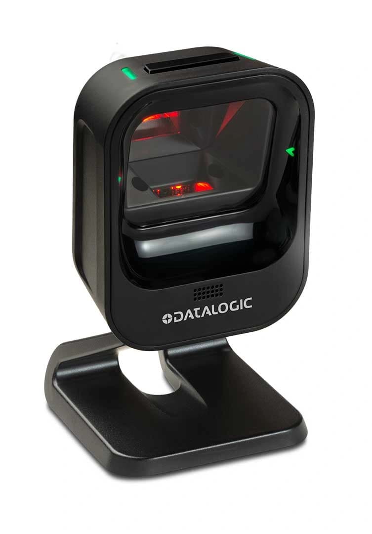 Datalogic Magellan 900i — z regulowaną podstawką, widok z prawej