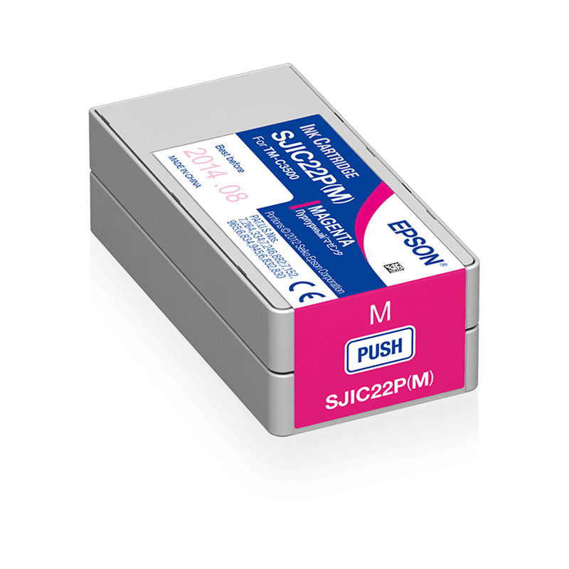 Wkład z tuszem Epson SJIC22P(M) magenta (purpurowy)