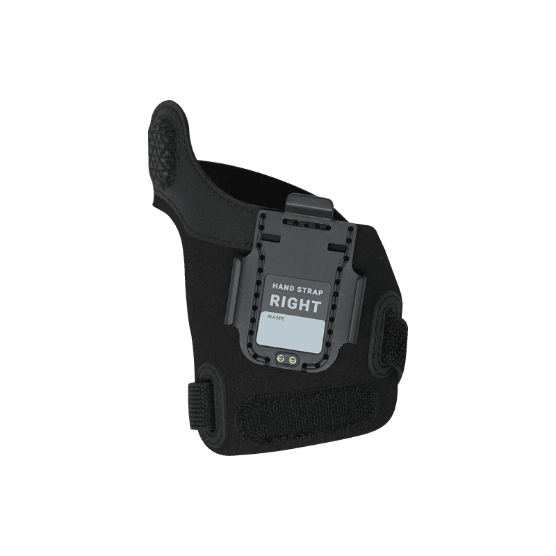 Hand Strap Gen 2 ProGlove — czarna opaska z szarym klipsem na urządzenie MAI