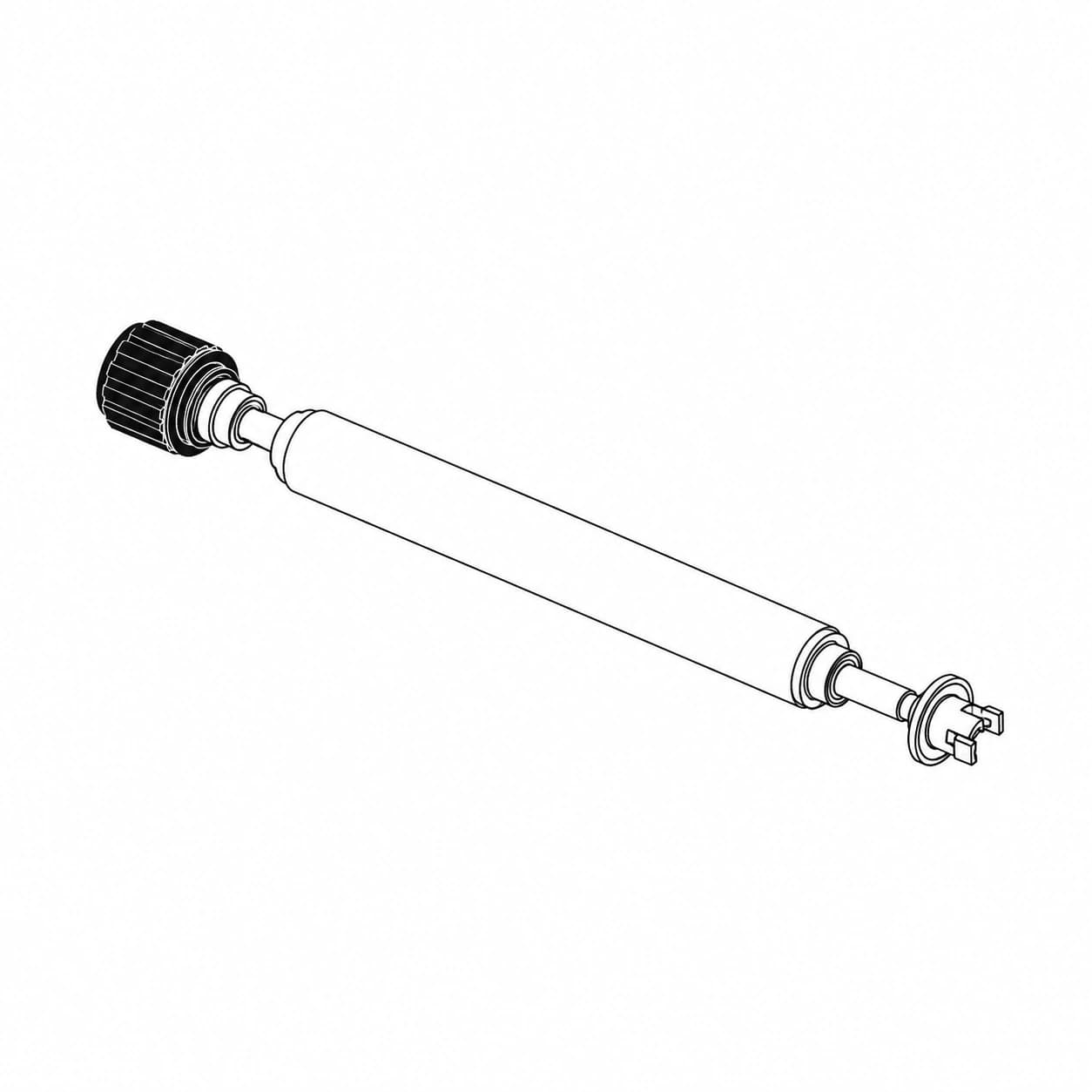 Wałek dociskowy SATO CL4-SXR — R55375100, rysunek poglądowy