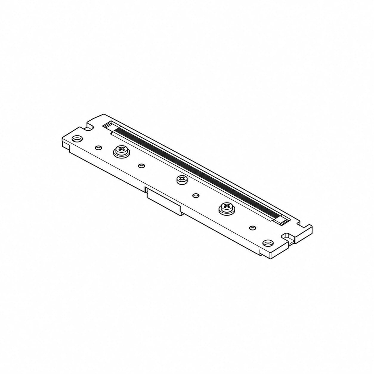 Głowica 203 dpi SATO CL6-SXR — R49015101, rysunek poglądowy