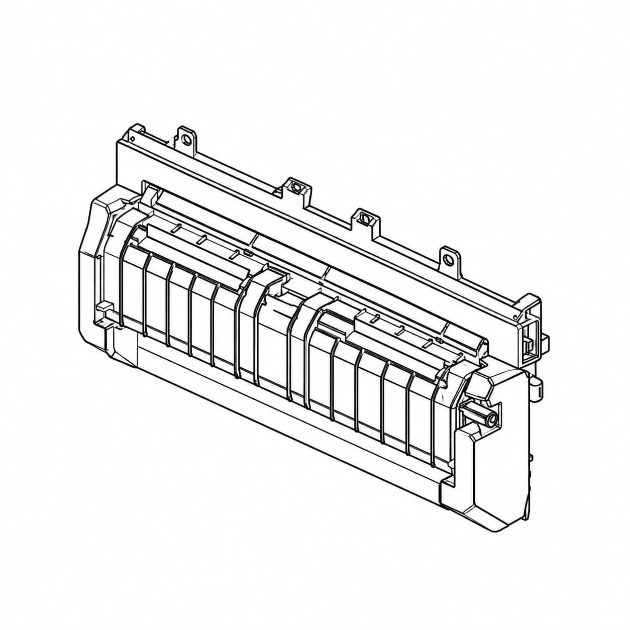 Odklejak etykiet SATO CT4-LX — WWCT0502N, rysunek katalogowy