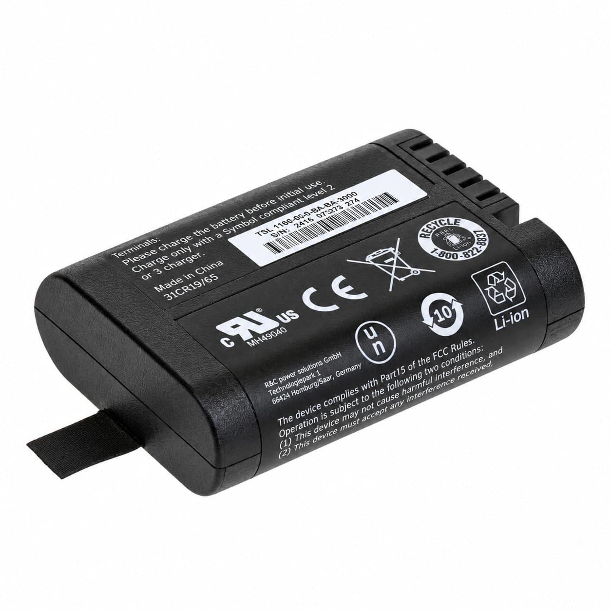 Bateria zapasowa TSL 1166 / 3166 — 1166-00-BA-3000