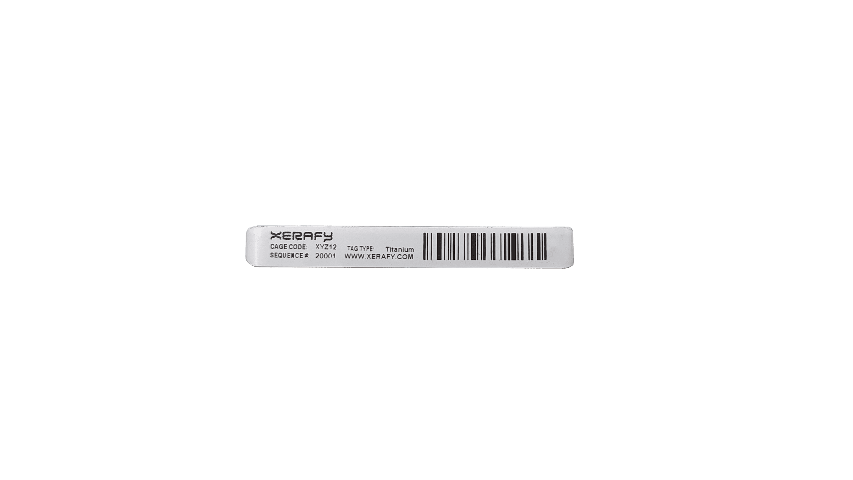Zebra Metal Skin Titanium — etykiety RFID na metal