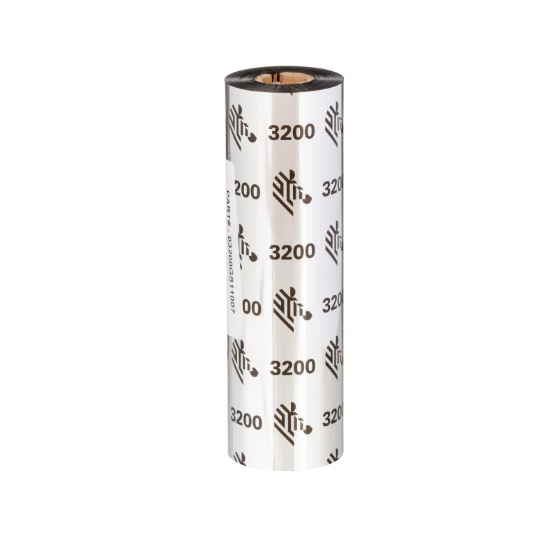 Taśma termotransferowa Zebra 3200 Wax/Resin 64×74 mm/m (rdzeń 12 mm) — zdjęcie 1