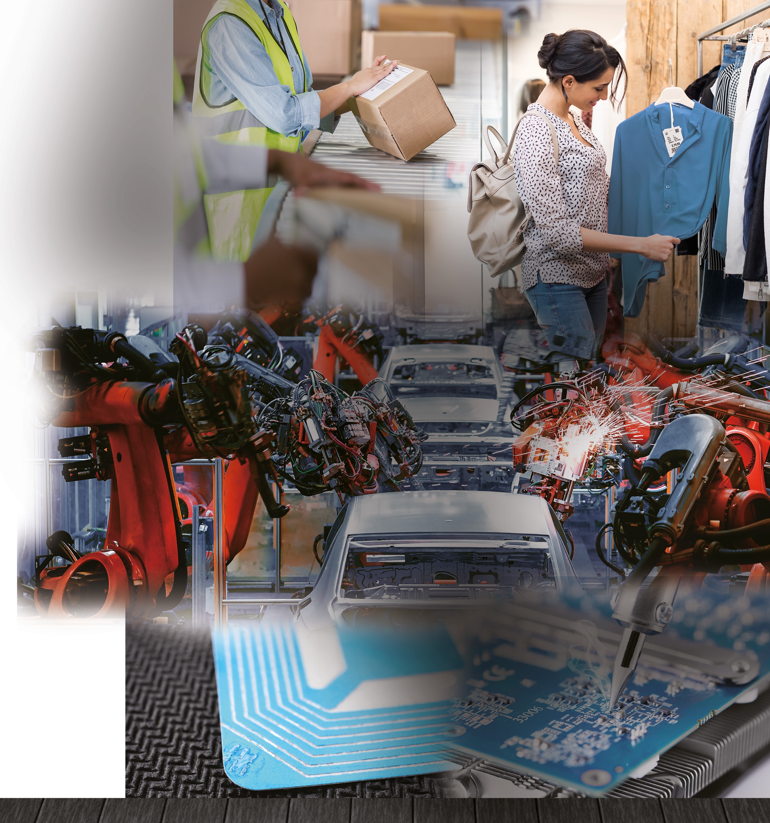 Zastosowania SATO CL4NX Plus w logistyce, handlu, motoryzacji i elektronice