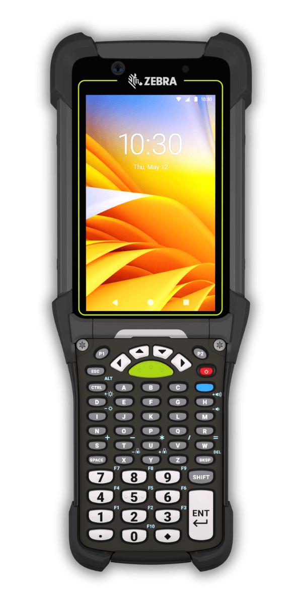 Kolektor danych Zebra MC9400 — terminal ultra-rugged z klawiaturą 53-klawiszową do magazynu i chłodni