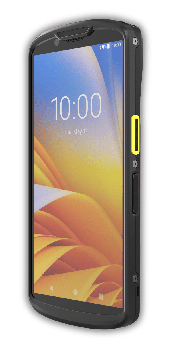 Komputer mobilny Zebra TC58e — widok ze skanerem SE4770